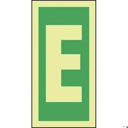 Accuform IMO CHARACTERS 6 in  X 3 in  DURA LUMIGLOW MLMR325GE